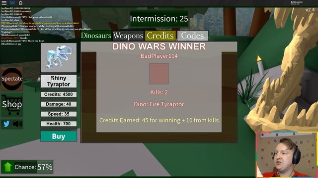 ALL Indoraptor Skins! - Dinosaur Hunter Tyraptor Colors ROBLOX Jurassic World смотреть онлайн