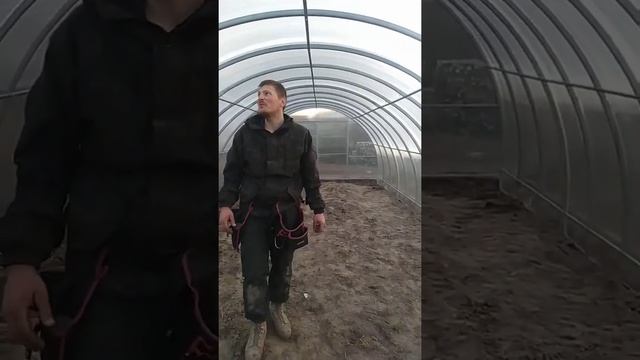 Теплица 4*8 , дуги с растоянием через 067м. , поликарбонат 6мм. Семково 2020 смотреть онлайн