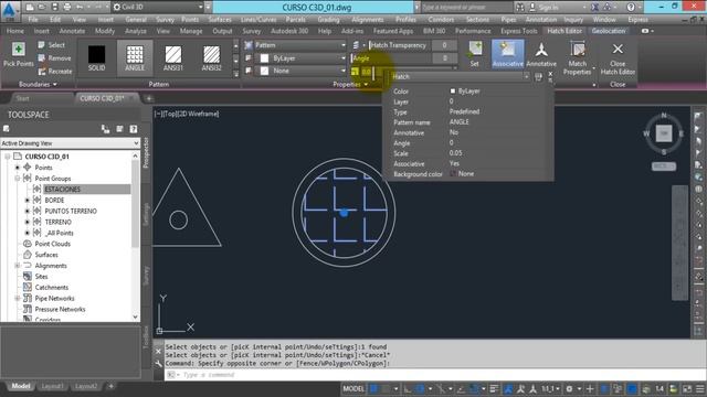 Creación de grupos de puntos - AutoCAD civil 3D 2016 смотреть онлайн