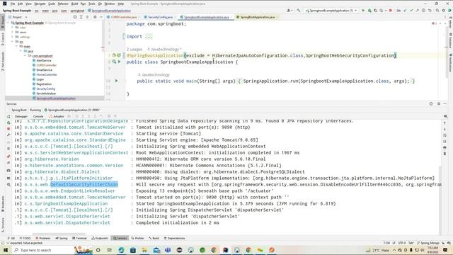 Spring boot REST Example смотреть онлайн