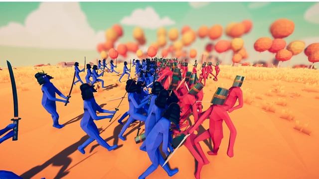100 Squires vs 100 Squires and Others OLD TABS Totally Accurate Battle Simulator смотреть онлайн