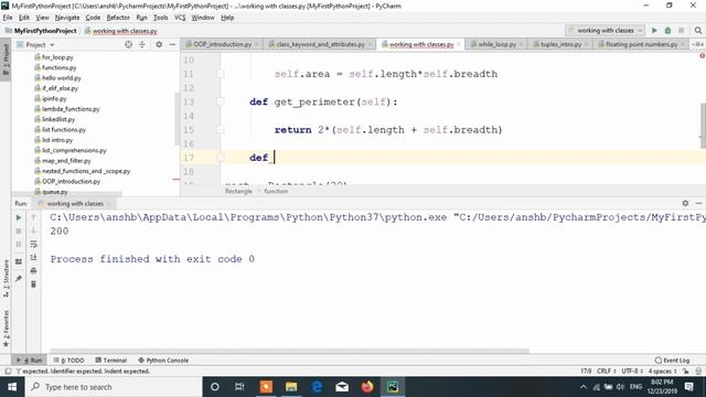 [HINDI] BIT-PY Beginner's Python Course | Part #33 | Working with Classes смотреть онлайн