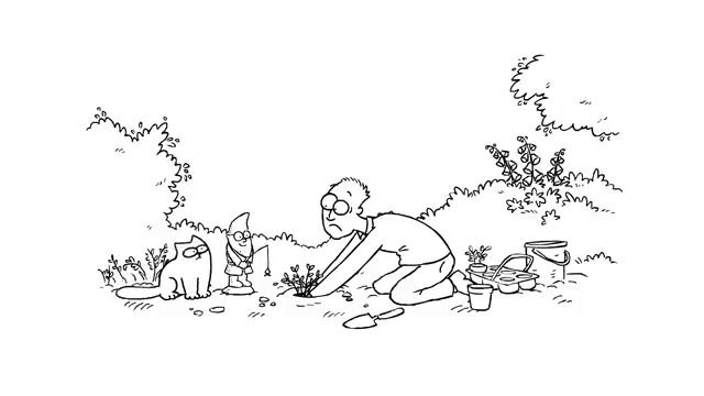 Кот Саймона : в саду смотреть онлайн