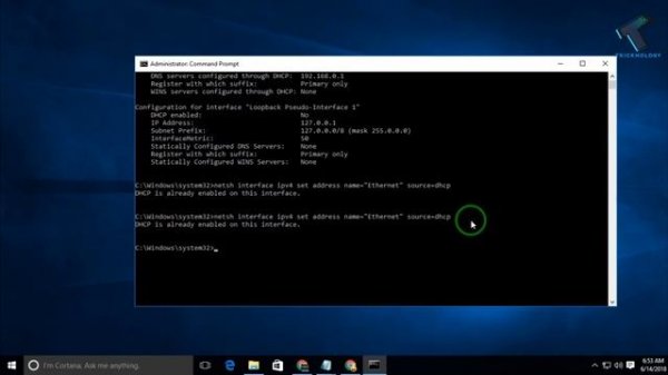 How To Assign IP Address Using CMD in WIndows 10