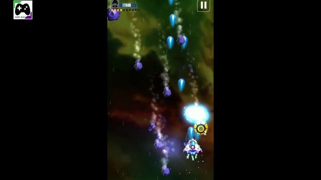 Space Shooter Galaxy Attack Gameplay 1 смотреть онлайн