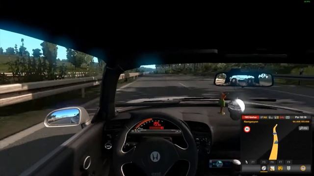 ETS 2 EFSANE HONDA S2000 MODU //ETS 2 1.39 //214 Km/H GÖRDÜM смотреть онлайн