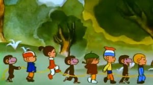 Обезьянки - Гирлянда из малышей