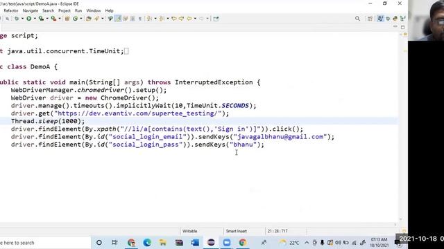 #7 Selenium Automating Password Reveal feature смотреть онлайн