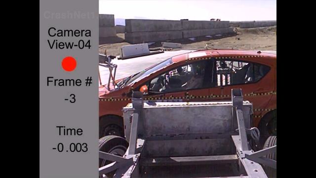 Vehicule 2013 Toyota Prius c Side Crash Test by NHTSA _ CrashNet1-Extreme смотреть онлайн