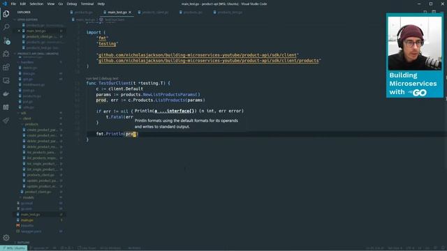 Building Microservices with Go: 8 Auto-generating HTTP clients from Swagger files смотреть онлайн