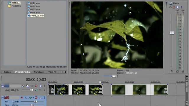 Видео монтаж в Sony Vegas 9 10 9 смотреть онлайн