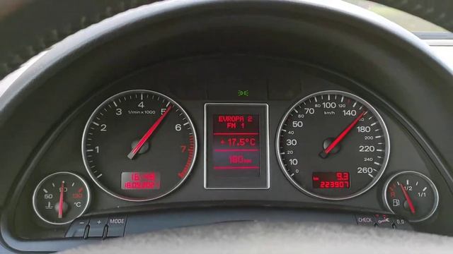 Audi A4 B6 2.4 V6 170 PS 100-200 km/h Acceleration смотреть онлайн
