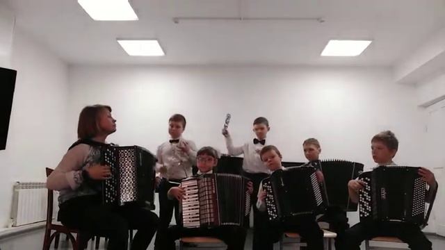 Ансамбль баянистов Лесниковская музыкальная школа смотреть онлайн