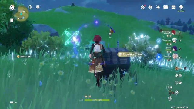 Genshin Impact: Geo Slime Hiding In A Pile Of Rocks Secretly Hiding A Treasure Chest! смотреть онлайн