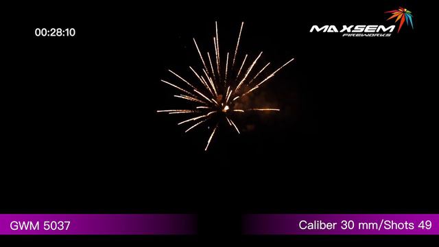 Maxsem Fireworks GWM 5037 смотреть онлайн