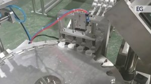 Машина для установки вкладышей в пластиковые крышки GCFP