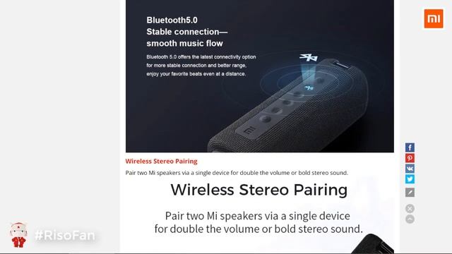 NEW 2021 Xiaomi Mi Portable Waterproof Bluetooth Speaker. смотреть онлайн
