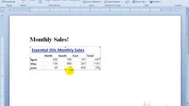 Microsoft Word 2010: Link to Excel смотреть онлайн