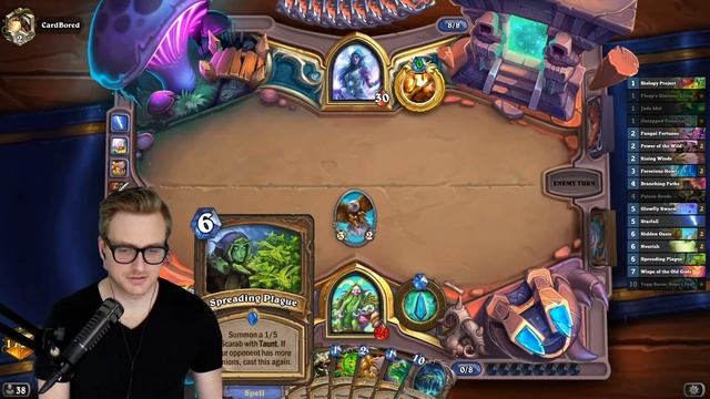 YOGG + 29 Spells = The BEST Deck EVER? (Token Quest Druid) | Ashes of Outland | Wild Hearthstone смотреть онлайн