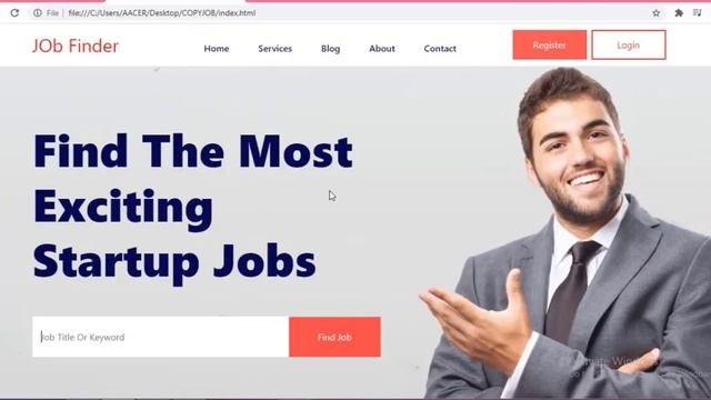 How To Make Responsive Portal Website Using HTML/CSS & BOOTSTRAP-5 in 2021. смотреть онлайн