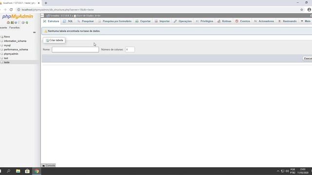 Curso de PHP7 e MVC Aula 17 phpMyAdmin Criando Banco de Dados смотреть онлайн