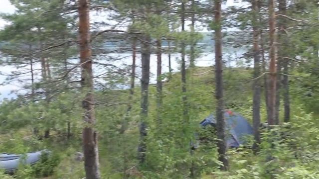 Остров- место для релаксации и медитации. Путешествия по России. Отдых и рыбалка в Карелии. смотреть онлайн