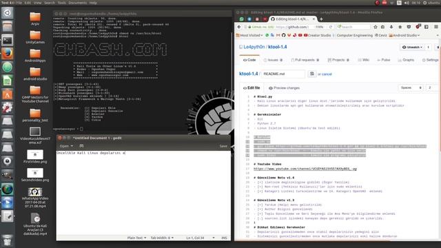 Ubuntu'da Kali Araçları Kurulumu смотреть онлайн