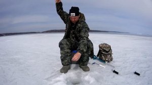 Последний лед, рыбалка на Кармановском водохранилище, закрытие сезона твердой воды, 09.04.2022