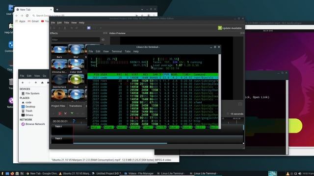 Linux Lite VS Windows 11 (Ram Consumption)! смотреть онлайн