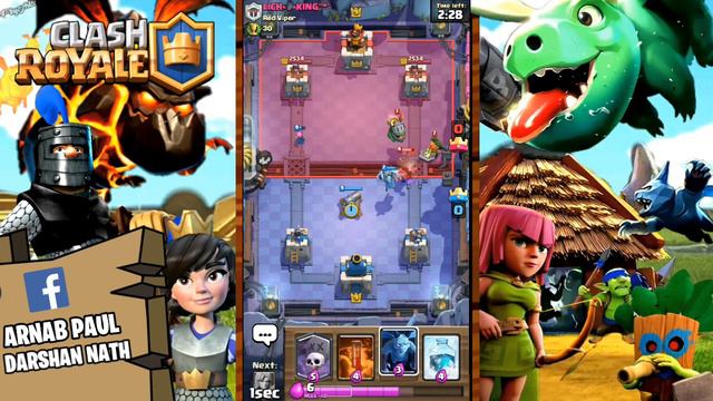 Best Graveyard Freeze Cycle Deck in Clash Royale || Best Graveyard Deck In Current Meta смотреть онлайн