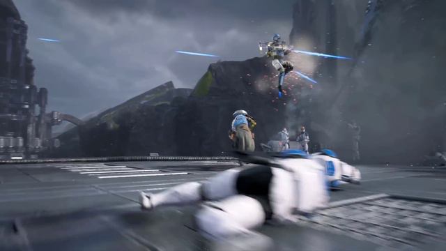 Ahsoka & 332nd Company Clones vs Bounty Hunters - STAR WARS JEDI FALLEN ORDER NPC Wars смотреть онлайн