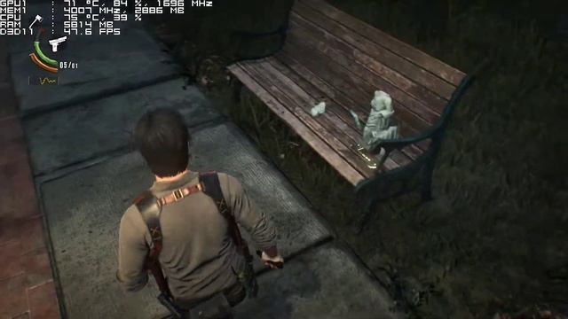 The Evil Within 2 Ultra settings gtx 1060 6gb i7 6700hq fps temp test MSI смотреть онлайн