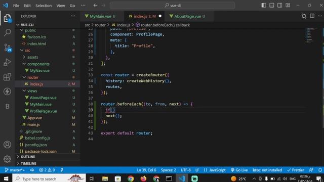 Learn Vuejs In Arabic 2023 -48- Vue-cli (Vue-Router & beforeEach - afterEach Functions) смотреть онлайн