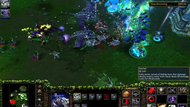 Warcraft 3 RoC - Twilight of the Gods Hard - Defend Jaina's Base (No Mines) смотреть онлайн