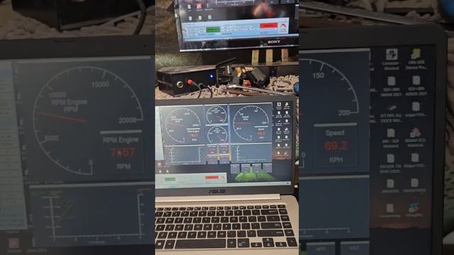 click 125 stock ecu remap Kalkal pipe! смотреть онлайн