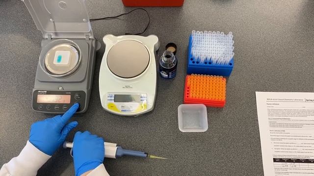 Pipette Calibration Demonstration Complete