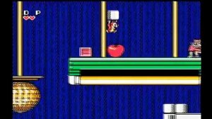 Полное прохождение игры на Dendy. Chip and Dale 1.  rescue rangers