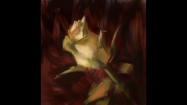 Роза белая.white rose. Max. Skoblinsky. Digital painting like peal как писать цветок розы пошагово смотреть онлайн