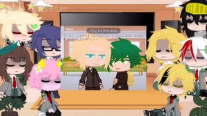 °Реакция персонажей МГА на злодея Деку°