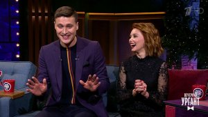 Актриса Ольга Кузьмина и фигурист Александр Энберт о победе в шоу "Ледниковый период". Вечерний У...