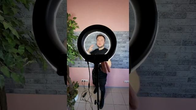 Компактная кольцевая лампа для ресниц, бровей и перманентного макияжа. смотреть онлайн