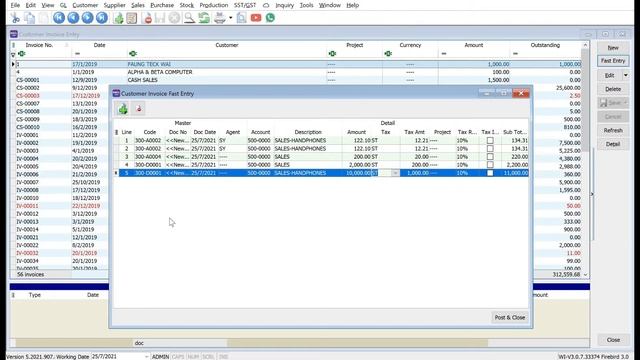 SQL Accounting Tutorial - Fast Entry смотреть онлайн