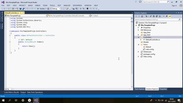 Asp.Net Mvc & Bootstrap Tema ile Statik Web Sitesi Ders 1 смотреть онлайн