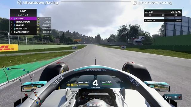 F1 22 - Let's Make Russell World Champion #4: 100% Race Imola