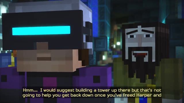 Minecraft: Story Mode_epi7 saving harper and lukas смотреть онлайн