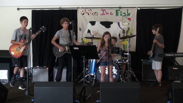 Funk #49 -- School of Rock New Canaan -- Cow Bell Camp -- 08 09 13 смотреть онлайн