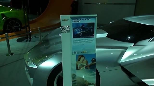 CIA12-Chevrolet Corvette Stingray Concept смотреть онлайн
