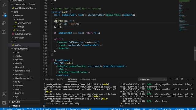 Build A TODO App with Relay 2 - loadQuery | JSer - Learning Relay смотреть онлайн
