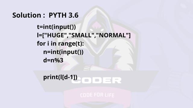 Mario and Transformation Problem Code: TRANSFORM | CodeChef Solution | Python3 смотреть онлайн