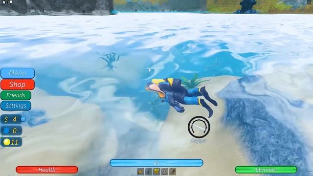 Finding RARE ROBLOX TREASURE Underwater! смотреть онлайн